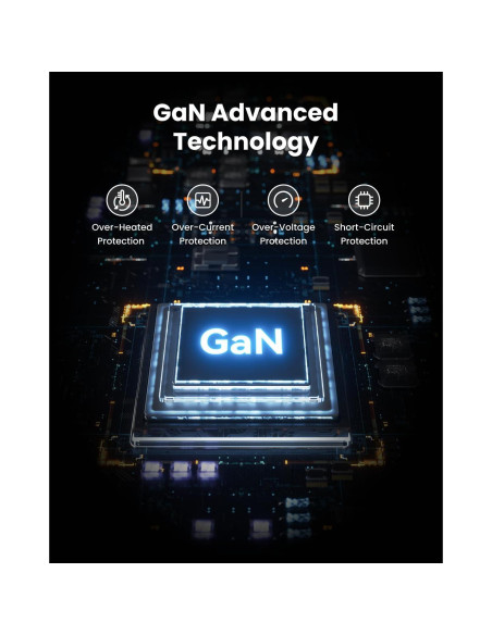 Cargador de Pared Gitryin 40W con Cable Tipo-C Retráctil 80cm