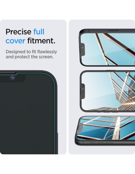 Protector de Pantalla Vidrio Templado Spigen iPhone 16e/14/13 Pro - 2 Paquete Protector de Pantalla Vidrio Templado Spigen iPhone 16e/14/13 Pro - 2 Paquete
