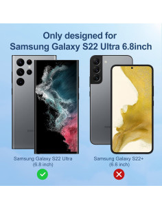 Protector de Pantalla Flexible LK para Samsung Galaxy S22 Ultra 3X 2