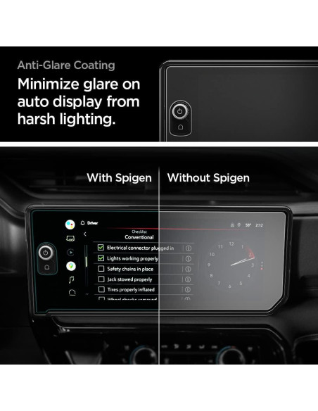Protector de Pantalla Vidrio Templado Spigen 13.4" GMC Sierra/Chevrolet Silverado