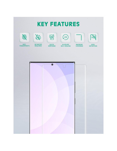 Protector de Pantalla Apiker para Samsung Galaxy Note 10 Plus