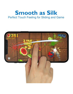 Protector de Pantalla Mate Mothca para iPhone 12 Pro/12 6.1" 2