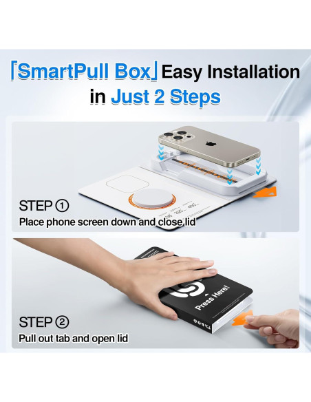 Protector de Pantalla Vidrio Templado SmartDevil para iPhone 15