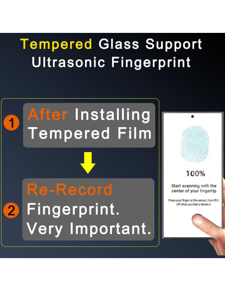 Protector de Pantalla Privado Ferilinso para Samsung S25 Ultra