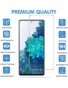 Protector de Pantalla y Cámara Arshek para Galaxy S20 FE 2