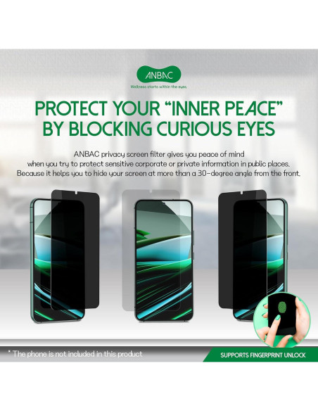 Protector de Pantalla Privado ANBAC para Samsung Galaxy S22 6.1"