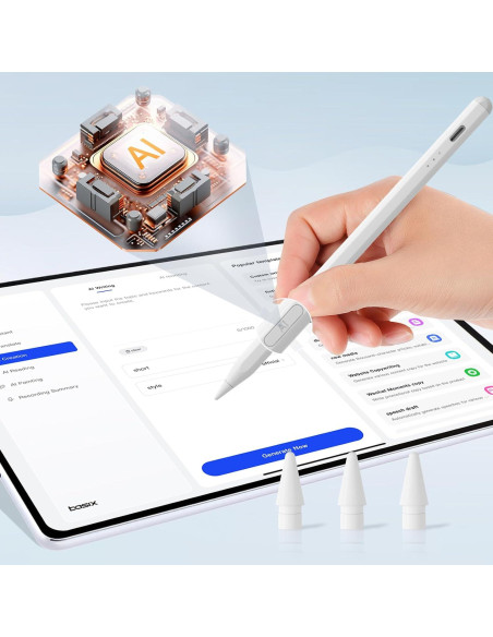 Lápiz Stylus AI Nymus para iPad Pro/Air/Mini - 6 Funciones Lápiz Stylus AI Nymus para iPad Pro/Air/Mini - 6 Funciones