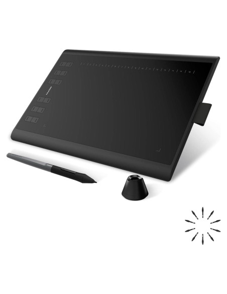 Tableta Gráfica Huion H1060P 25.4x15.88cm 8192 Niveles Presión