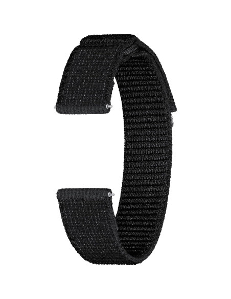 Correa de Tela Samsung Galaxy Watch 6, 5, 4 - Negra, Reflectante Correa de Tela Samsung Galaxy Watch 6, 5, 4 - Negra, Reflectante