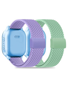 Banda de reloj trenzada Folavii 20mm para Cosmo JrTrack y Gizmo