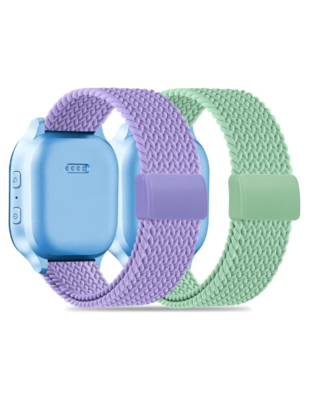 Banda de reloj trenzada Folavii 20mm para Cosmo JrTrack y Gizmo
