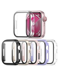 Funda con Protector de Pantalla Haojavo para Apple Watch 41mm