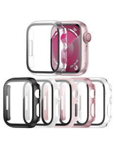 Funda con Protector de Pantalla Haojavo para Apple Watch 41mm
