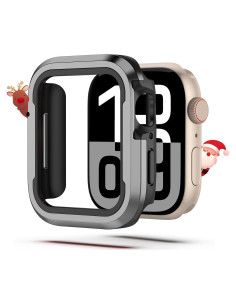 Funda Bumper NINKI para Apple Watch Serie 10 46MM Aluminio TPU