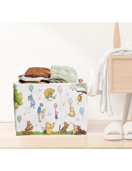Cesta de Almacenamiento Winnie Pooh 38x25x22 cm Impermeable