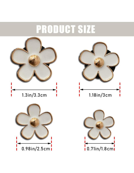 Clips de Ventilación de Aire para Auto Couslcd 8 Piezas Blanco