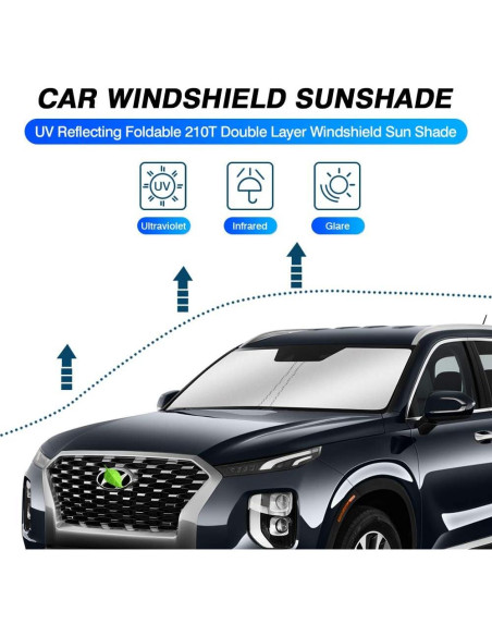 Protector Solar KUST para Parabrisas Hyundai Palisade 2020-2026