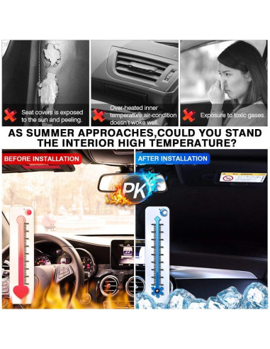 Protector Solar KUST para Parabrisas Hyundai Palisade 2020-2026