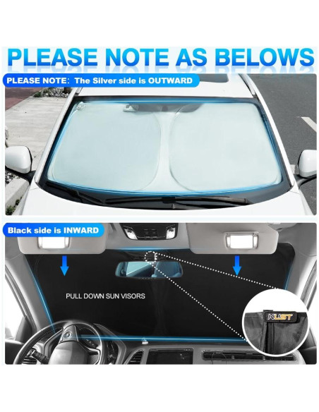 Protector Solar KUST para Parabrisas Hyundai Palisade 2020-2026