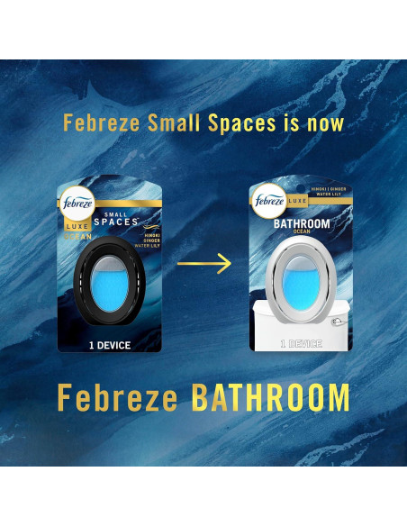 Ambientador Febreze Oceánico 4 Unidades, Combate Olores 45 Días Ambientador Febreze Oceánico 4 Unidades, Combate Olores 45 Días
