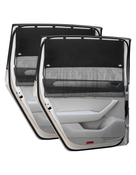 Sombrillas Magnéticas para Ventanas de Auto DIZA100 2 Pcs Sombrillas Magnéticas para Ventanas de Auto DIZA100 2 Pcs