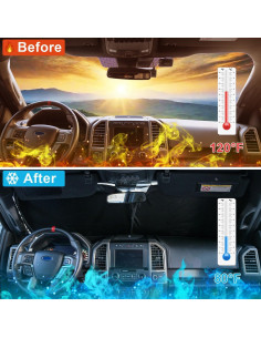 Protector Solar PIMCAR para Parabrisas Ford F-150 2015-2020 2