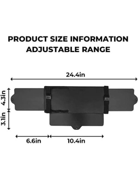 Extensor de Visera Solar JOYTUTUS Ajustable para Auto SUV
