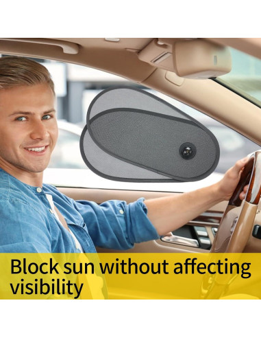 Sombrillas Ajustables para Ventanas Laterales WIILGN RC-2