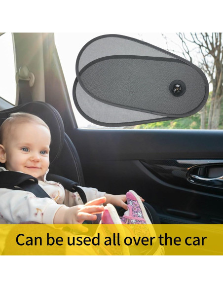 Sombrillas Ajustables para Ventanas Laterales WIILGN RC-2