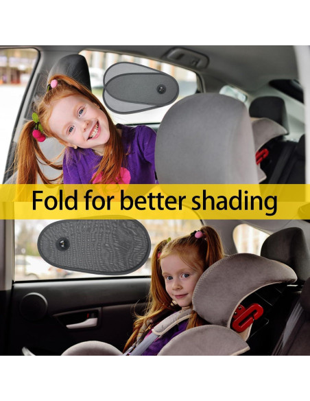 Sombrillas Ajustables para Ventanas Laterales WIILGN RC-2