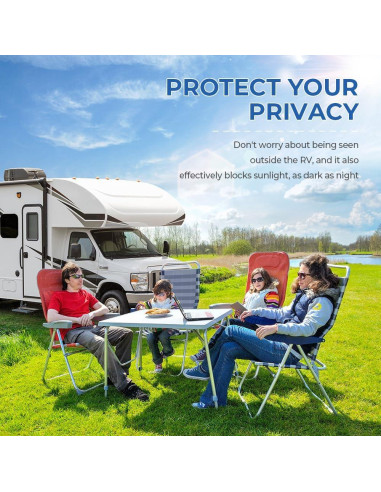 Cubierta de Parabrisas BougeRV para Clase C Ford E450 1997-2025