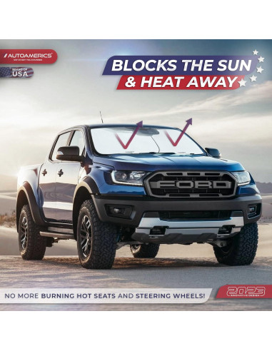 Protector Solar Plegable Autoamerics para Parabrisas Mediano