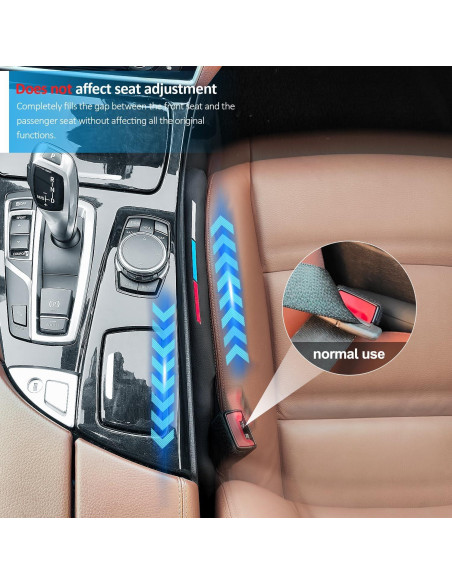 Relleno Espacio Asiento Coche Nosxxus Deportivo Bordado