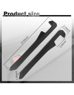 Relleno Espacio entre Asientos de Coche YGDMD 39.5 cm 2 Pack 2