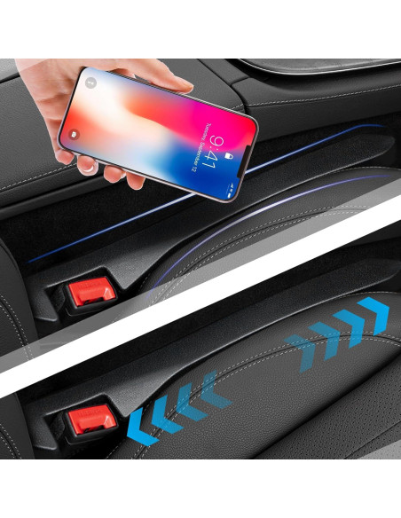 Relleno Espacio entre Asientos de Coche YGDMD 39.5 cm 2 Pack Relleno Espacio entre Asientos de Coche YGDMD 39.5 cm 2 Pack