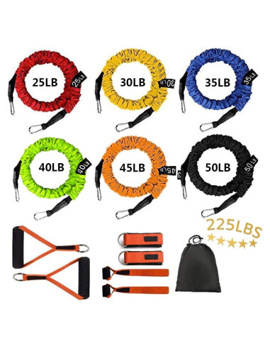 Banda de Resistencia Ajustable Sunsign - 6 Niveles, 1.19 kg