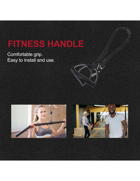 Bandas de Resistencia VOSAREA para Ejercicio y Fitness - 1 Par Bandas de Resistencia VOSAREA para Ejercicio y Fitness - 1 Par