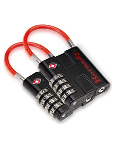 Candados de Combinación TSA Hornady 96022 - 2 Piezas Metal