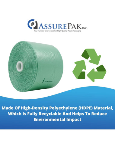 Rollo de Bolsas de Produce ASSUREPAK 475 Unidades 40.64x71.12cm