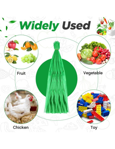 Bolsas de Malla Reutilizables Windyun 1000 Pcs 50.8 cm Verde