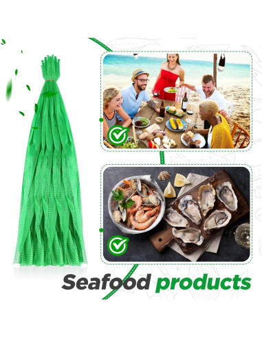 Bolsas de Malla Reutilizables Windyun 1000 Pcs 50.8 cm Verde