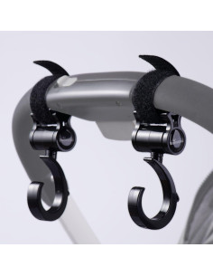 Ganchos para Cochecito SUNVENO - Soporta 3.18 kg - 2 Piezas 2