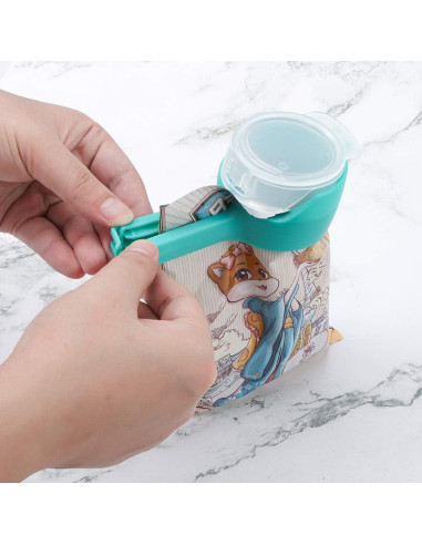 4 Clips para Bolsas de Comida Ledorr con Vertedor Grande
