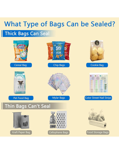 Mini Sello de Bolsa Karidge KY-1602 Amarillo para Snacks