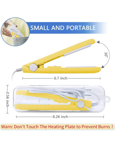 Mini Sello de Bolsa Karidge KY-1602 Amarillo para Snacks