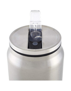 Taza Aislada de Acero Inoxidable SIPS 354ml con Popote Plegable 2