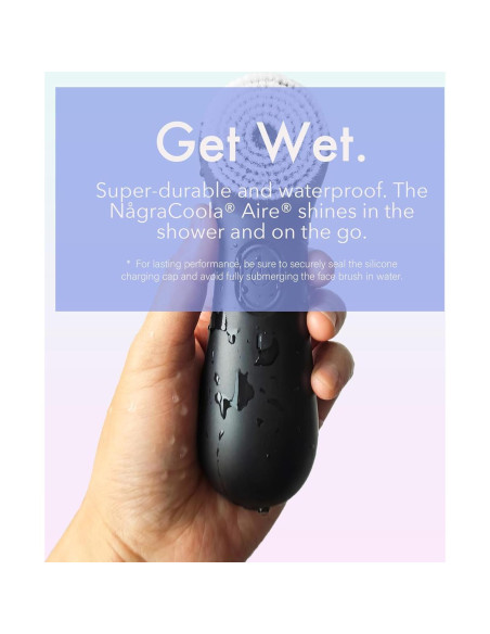 Exfoliador Facial NagraCoola Eléctrico Impermeable 2 Cabezas