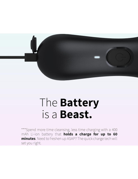 Exfoliador Facial NagraCoola Eléctrico Impermeable 2 Cabezas