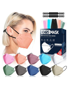 Mascarillas desechables KN95 FENFEN - Paquete 50 unidades 5 capas