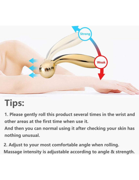 Masajeador Facial Rodillo 3D SUPANT Antienvejecimiento